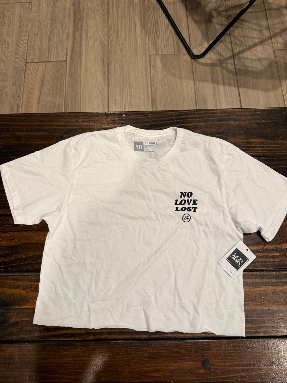 Young & reckless No Love Lost White Graphic Tee